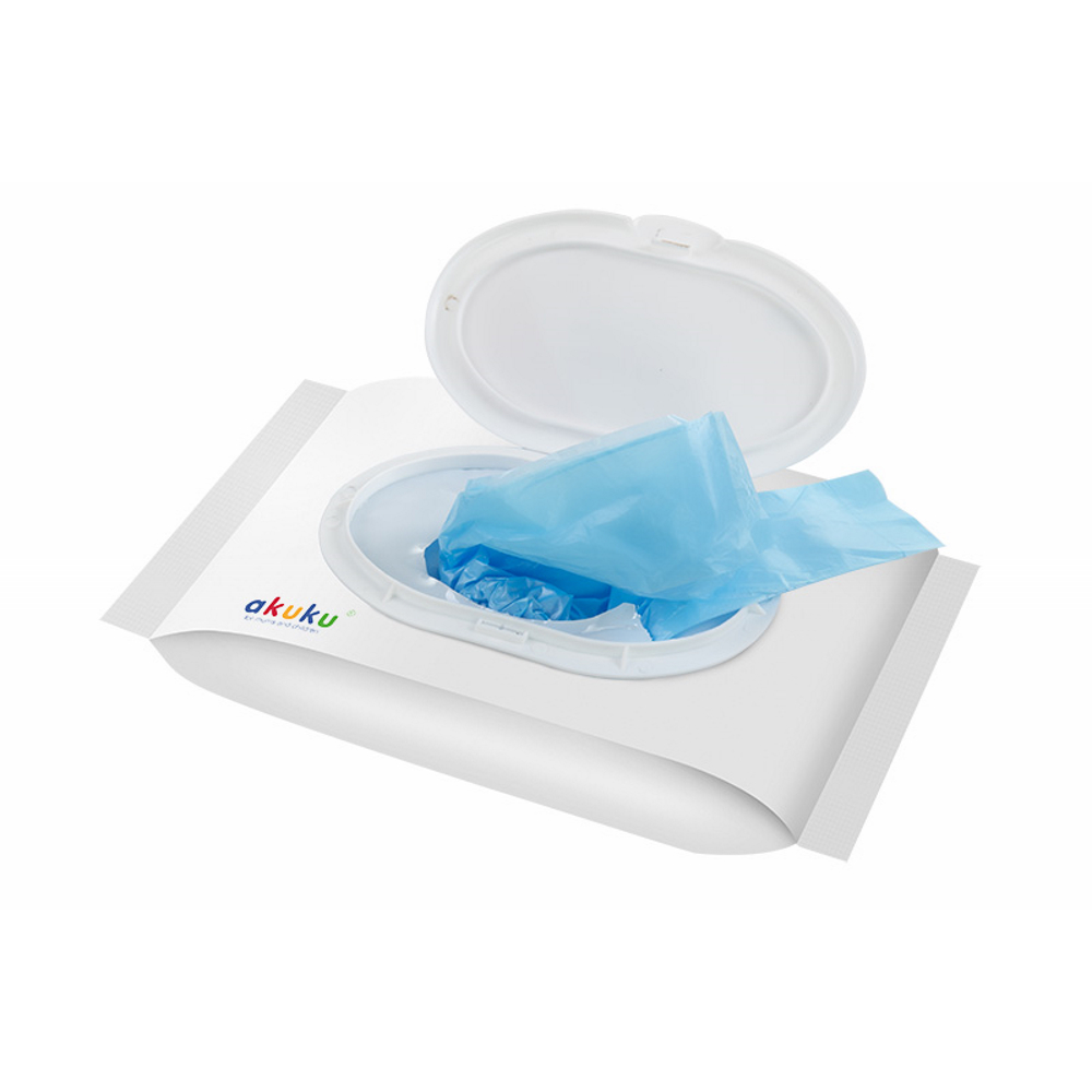 Akuku blöjpåse med doft, 100 st