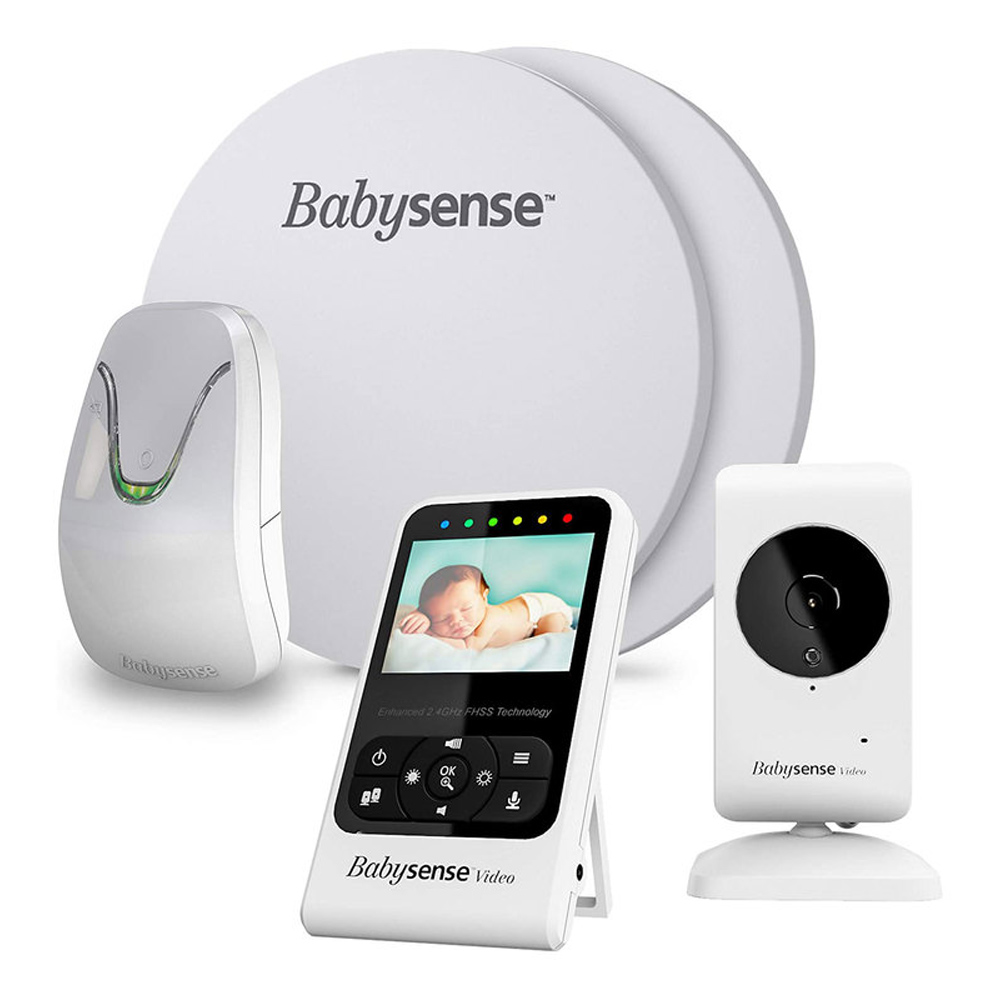 Babysense andningsövervakare och kamerababyvakt