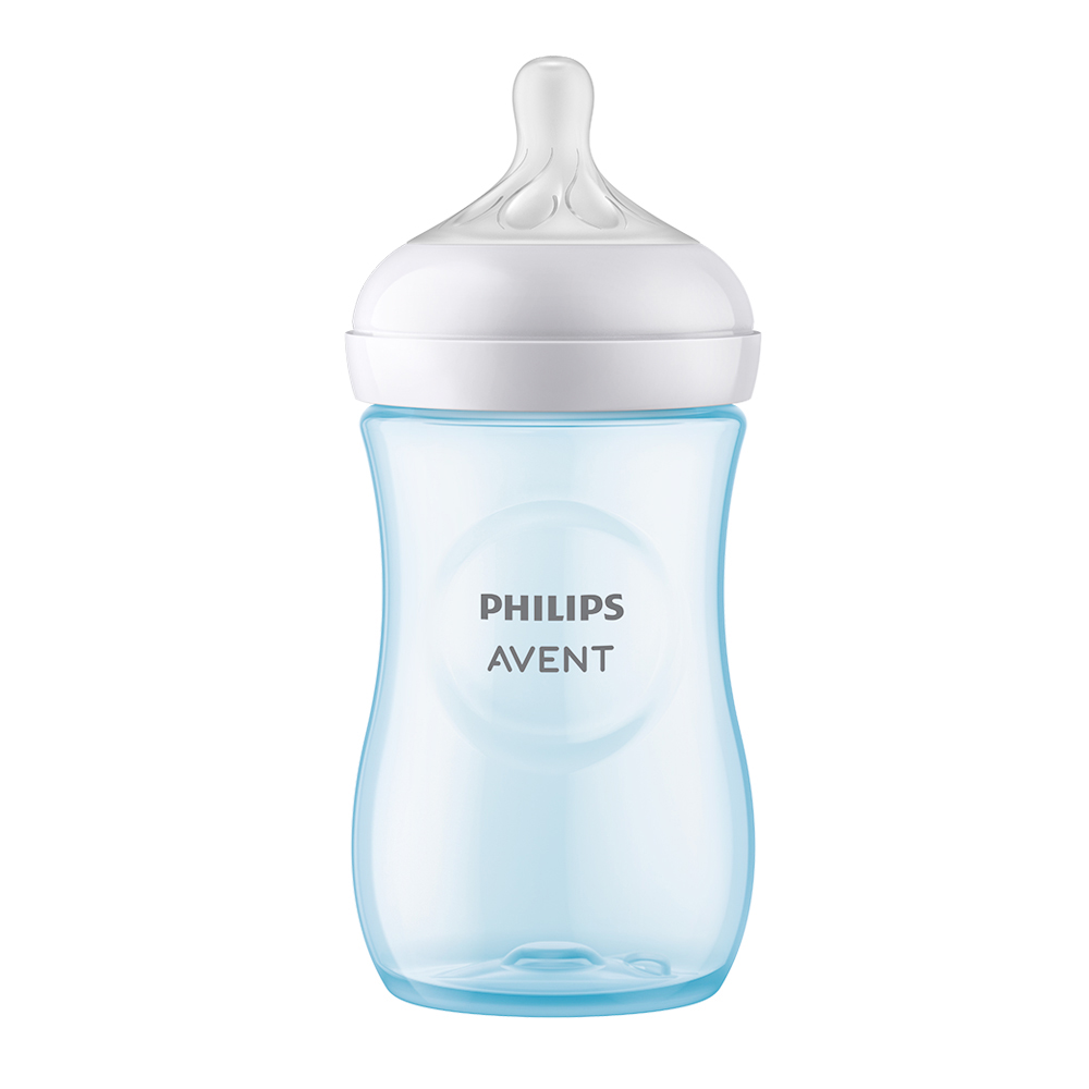 Philips AVENT nappflaska Natural Response 260ml blå