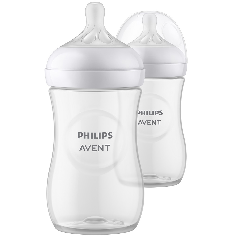 Philips AVENT nappflaskan Natural Response 260 ml 2 stycken