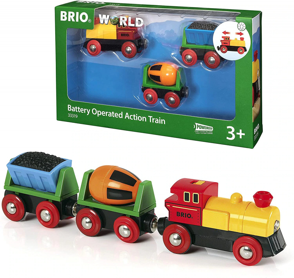 Brio 33319 Action-lokomotiv med batteridrift