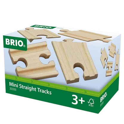 Brio 33333 4 små raka spårstycken