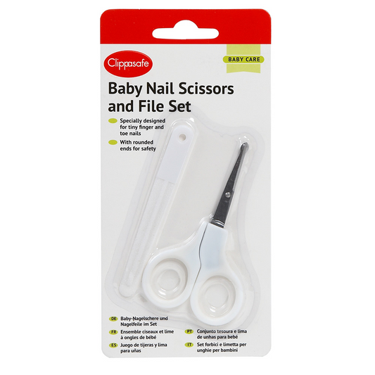 Clippasafe Baby Nagelsax och Nagelfil