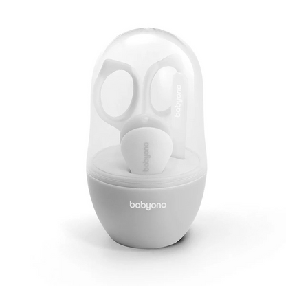 BabyOno-manikyrsetet i ett praktiskt fodral