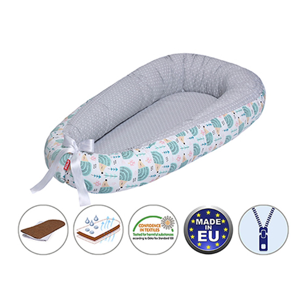 Scamp babynest med kokosfyllning