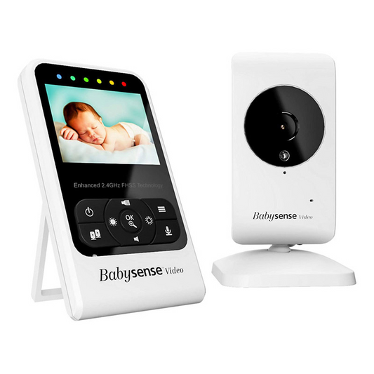 Babysense andningsövervakare och kamerababyvakt