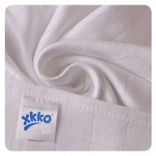 Xkko bomullsdyna 70x70 cm, 10 st, vit