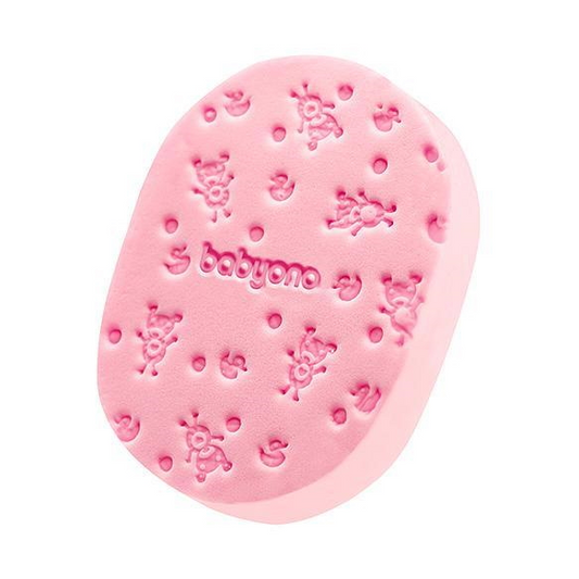 BabyOno babybadsvamp mjuk rosa